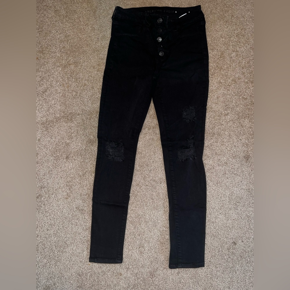American Eagle Outfitters Black Denim